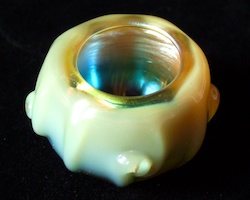 English Glass American Glass. TIFFANY SALT