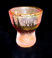 Daum . DAUM GOBLET tilt